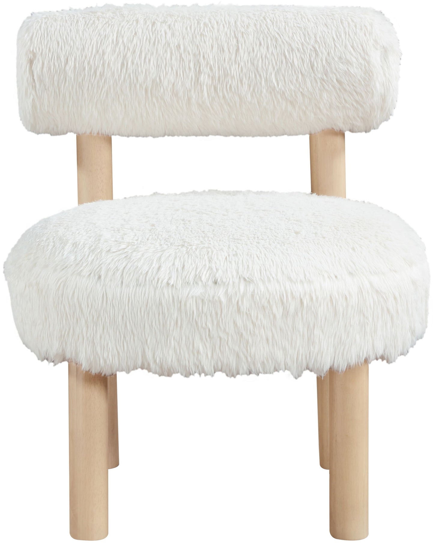 Ambre - Shearling Fabric Accent Chair