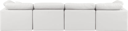 Indulge - Faux Leather 4 Seat Modular Sofa
