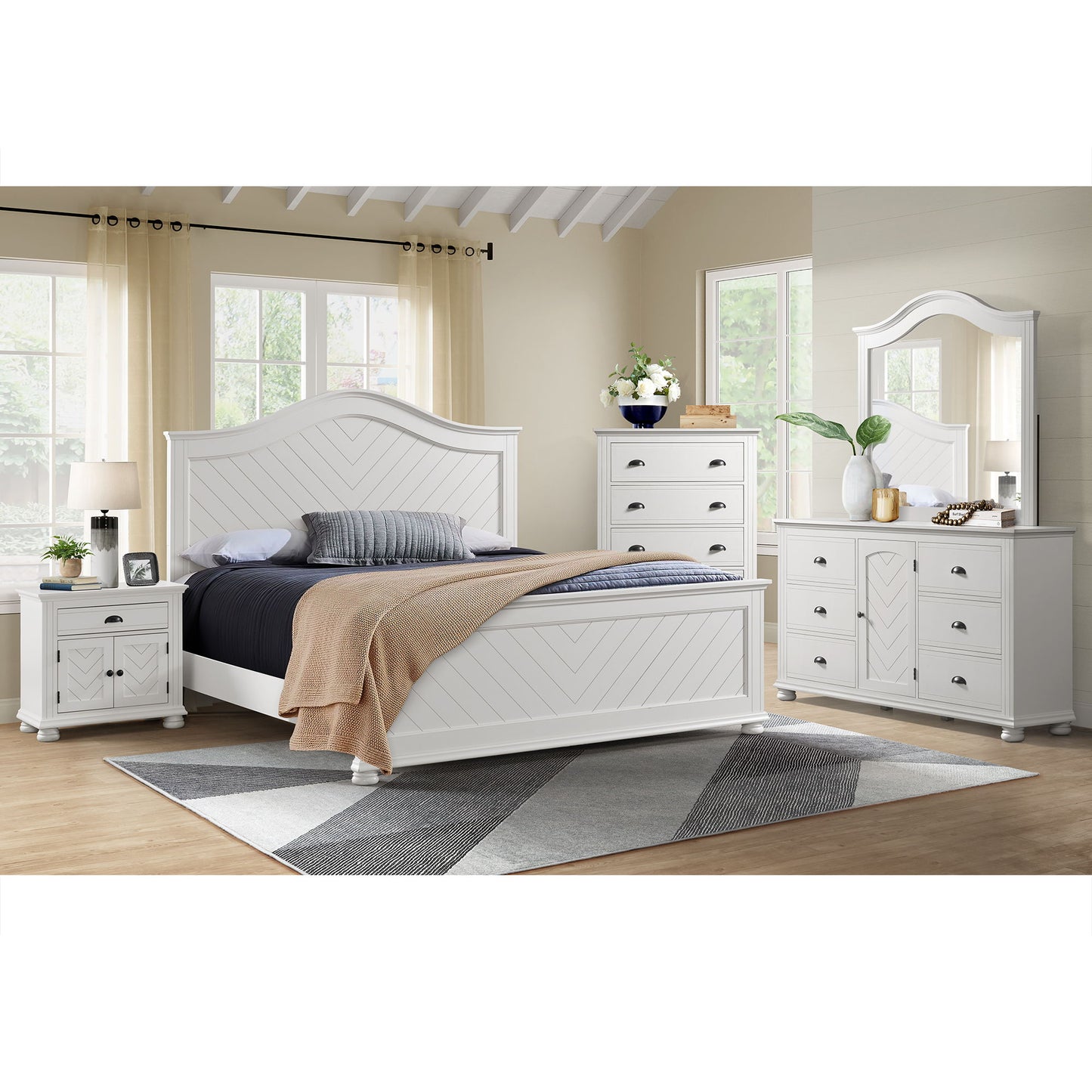 Kona - Cama con paneles