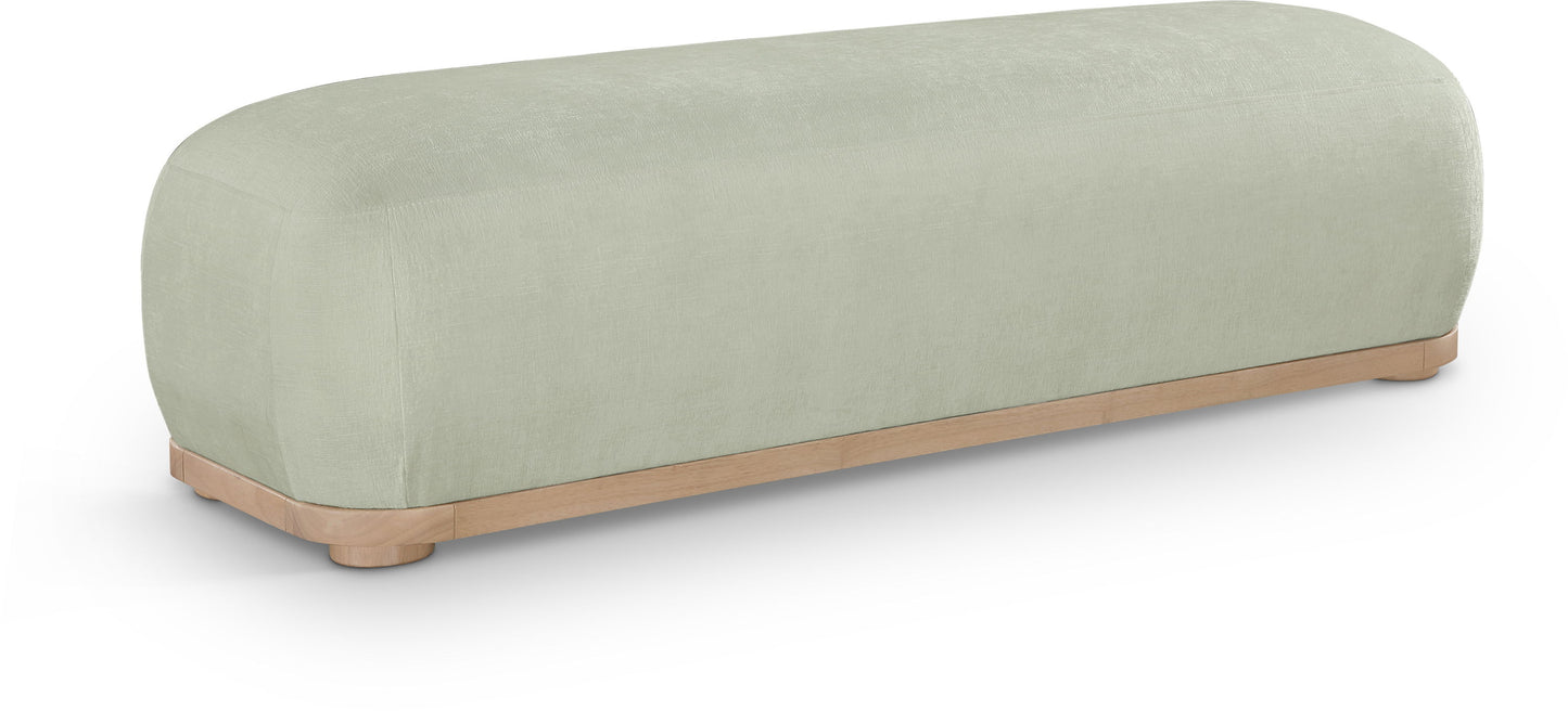 Calum - Bench - Light Brown Frame