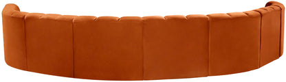Arc - Velvet 8 Piece U-Shaped Modular Sofa