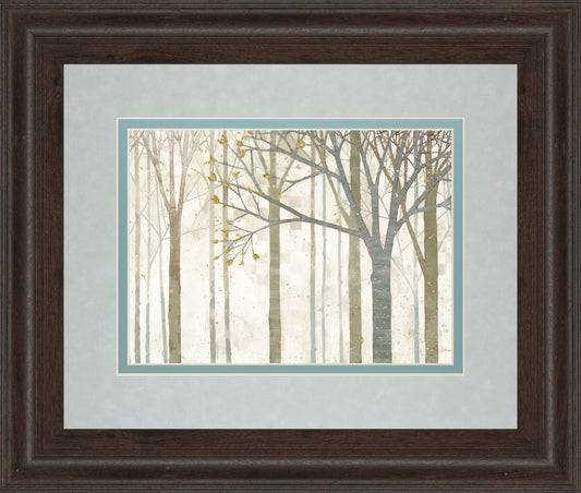 In Springtime No Border By Katherine Lowell - Framed Print Wall Art - Beige