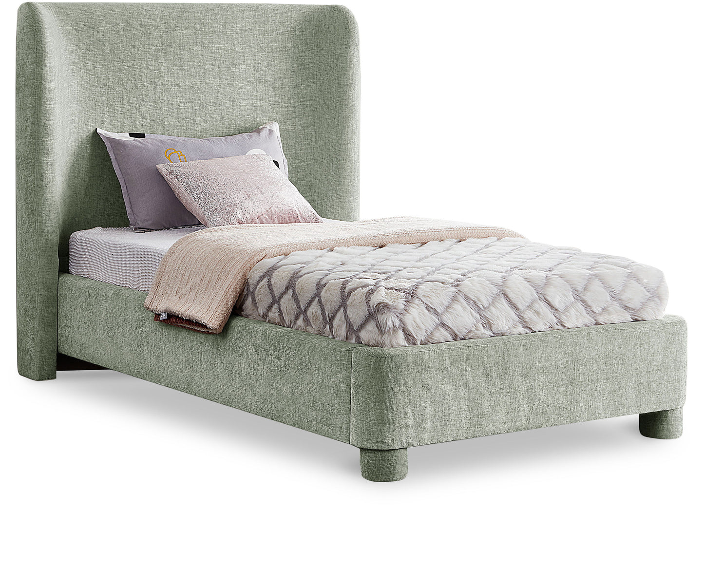 Penny - Chenille Fabric Bed