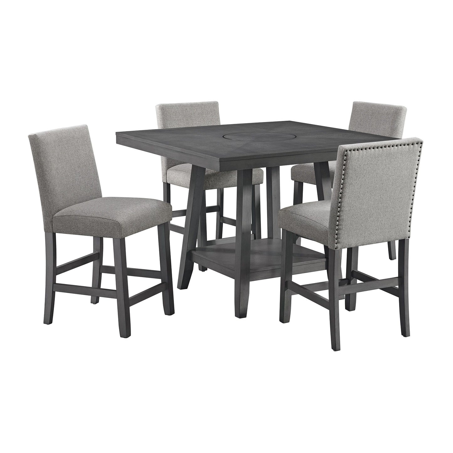 Seneca - Juego de comedor con altura de mostrador