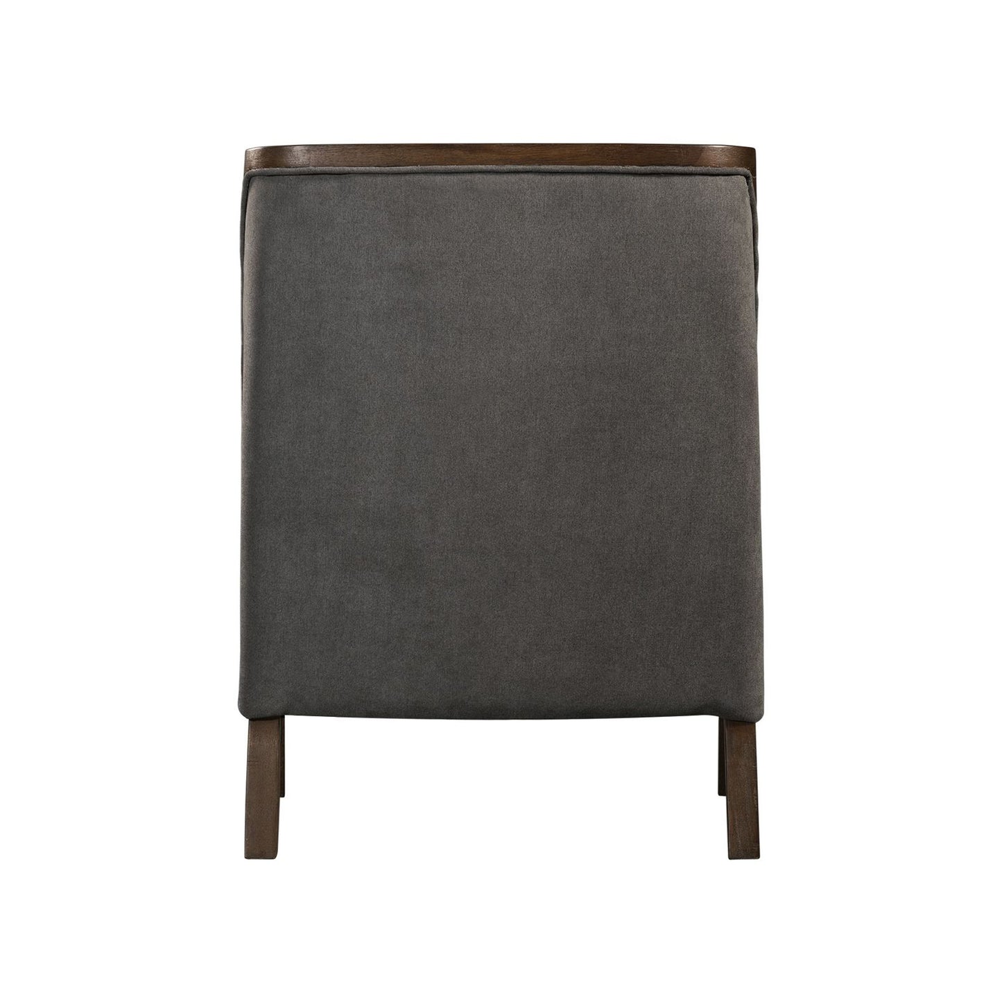 Hopkins - Accent Chair With Brown Frame