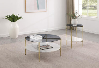 Jonelle - Round Coffee Table Set