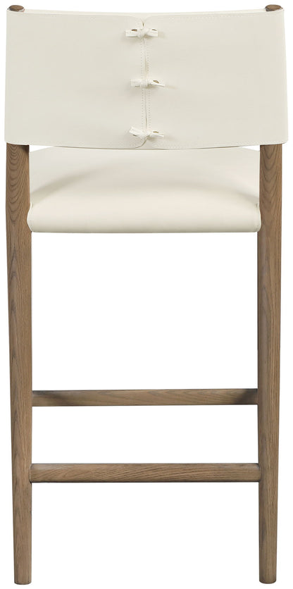 Andie - Upholstered Counter Stool - Brown Base