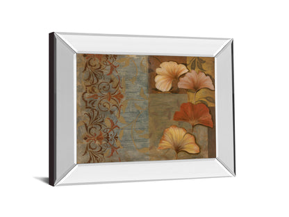 Seasonal Style Il By Tava Studio - Mirror Framed Print Wall Art - Light Brown