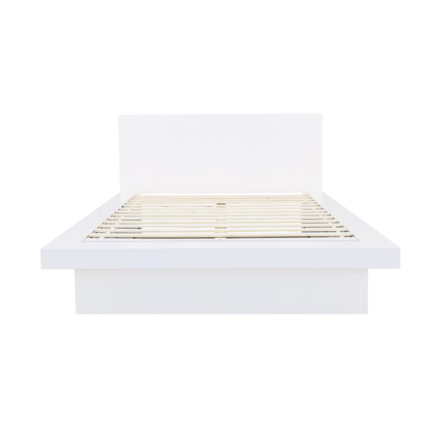 Jessica - Wood LED Panel Bed