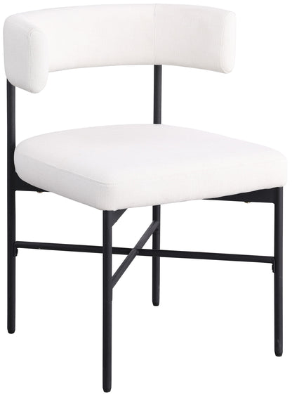 Rivage - Durable Dining Chair With Black Frame (Set of 2)