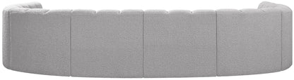 Arc - Boucle Fabric 8 Piece Modular Sofa