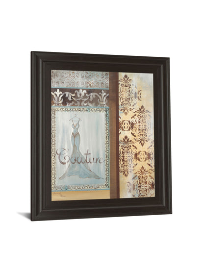 Couture By Hamkimipour-ritter - Framed Print Wall Art - Beige