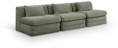 Stellar - 3 Piece 114" Upholstered Modular Armless Sofa