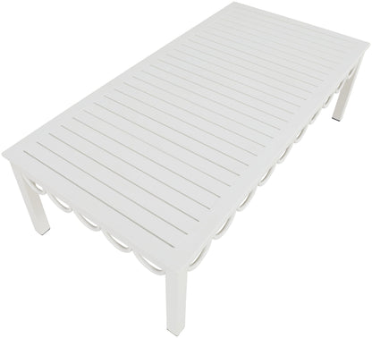 Portofino - Aluminum Outdoor Patio Coffee Table