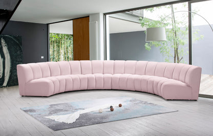 Infinity - 6 Piece Velvet Modular Sectional