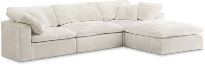 Cozy - 4 Piece Modular Sectional With Chaise
