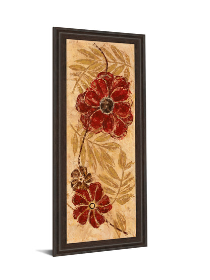 Touch Of Honey I By Maria Donovan - Framed Print Wall Art - Light Brown