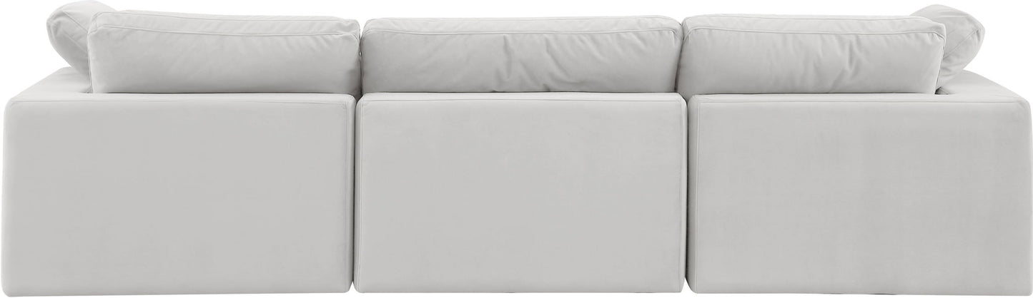 Comfy - Velvet Modular Sofa 3 Seats