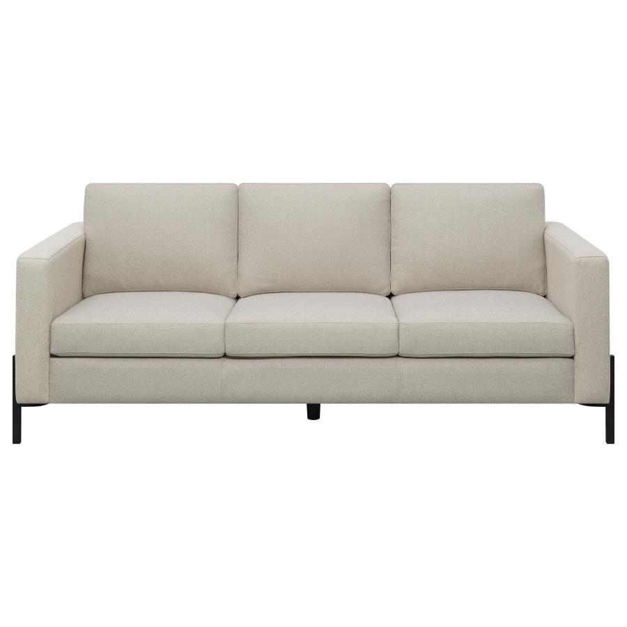 Tilly - Upholstered Track Arm Sofa Set