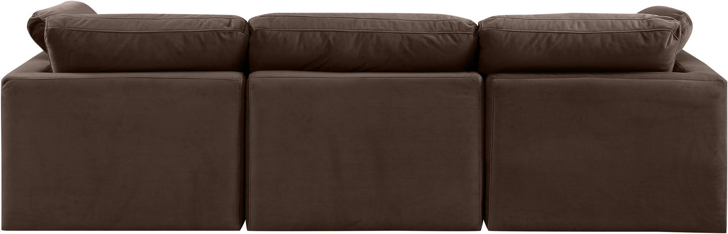 Indulge - Velvet 3 Seat Modular Sofa