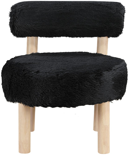 Ambre - Shearling Fabric Accent Chair