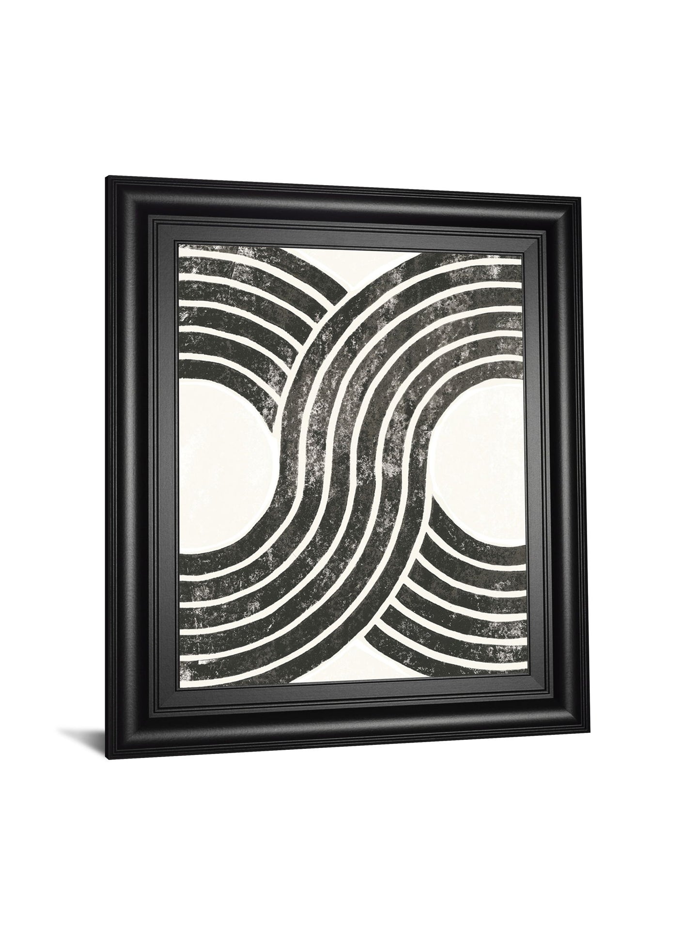 Over The Rainbow BW II By Moira Hershey - Framed Print Wall Art - Black