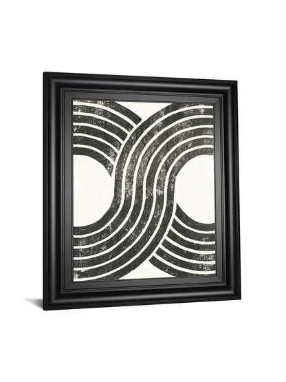 Over The Rainbow BW II By Moira Hershey - Framed Print Wall Art - Black