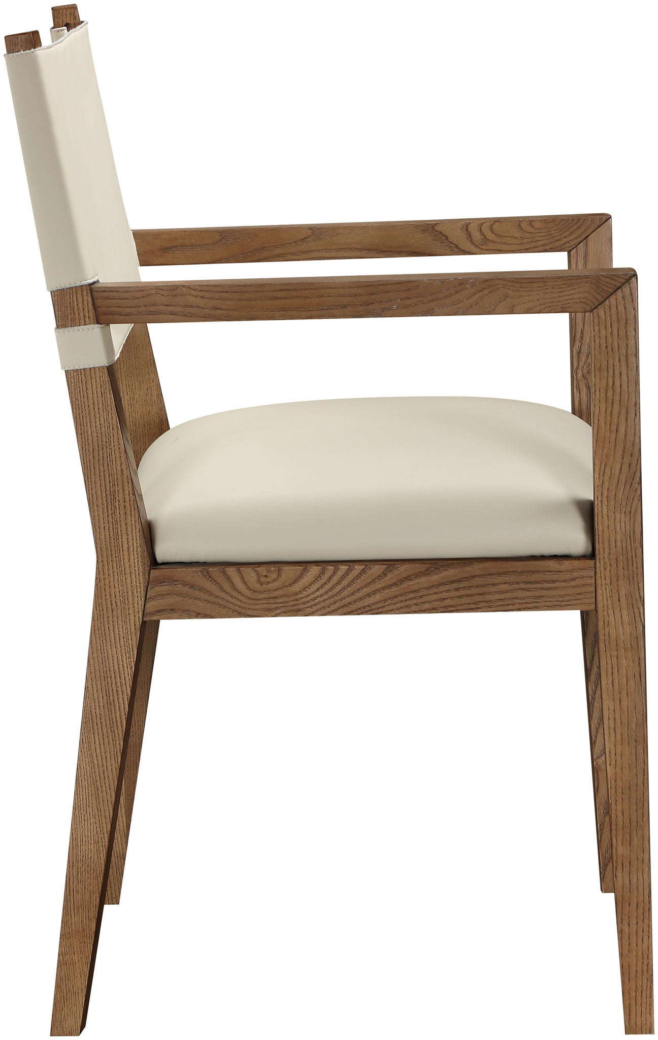 Avon - Vegan Leather Dining Arm Chair