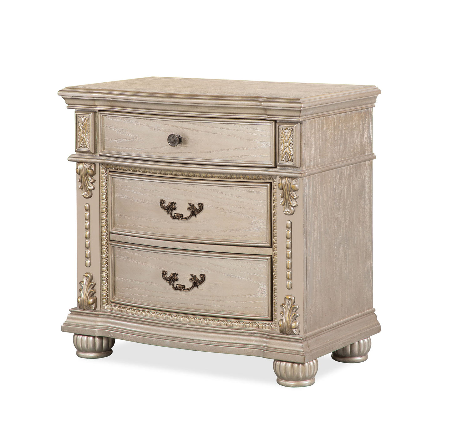 Evelyn - Nightstand - Champagne
