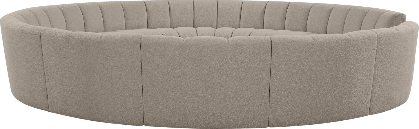 Infinity - 12 Piece Boucle Modular Sectional