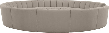 Infinity - 12 Piece Boucle Modular Sectional