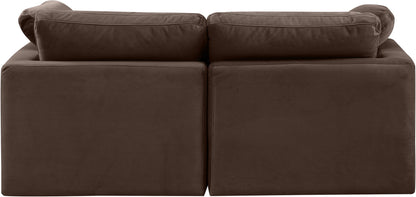 Indulge - Velvet 2 Seat Modular Sofa