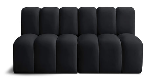 Arc - Velvet 2 Seats Modular Sofa