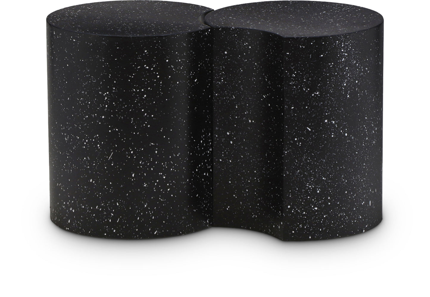 Dimple - End Table - Terazzo Finish