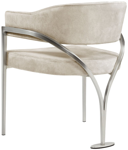Madelyn - Dining Chair (Set of 2) - Brushed Chrome