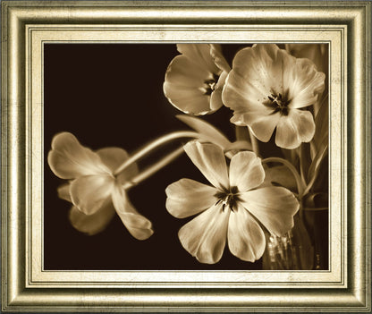 Elegante By Adrian Jendrasik - Framed Print Wall Art - Light Brown