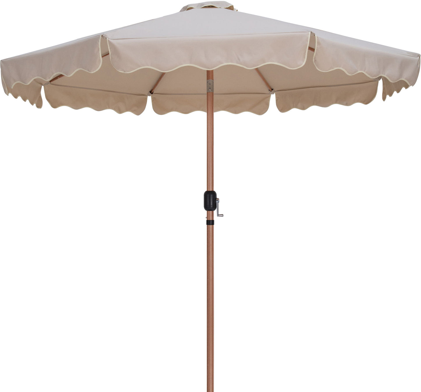 Amalfi - Patio Umbrella - Light Brown Base / Light Brown Pole