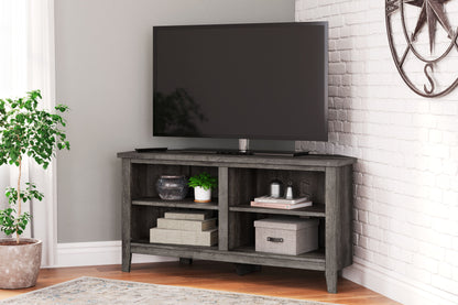 Arlenbry - Gris - Mueble TV esquinero pequeño