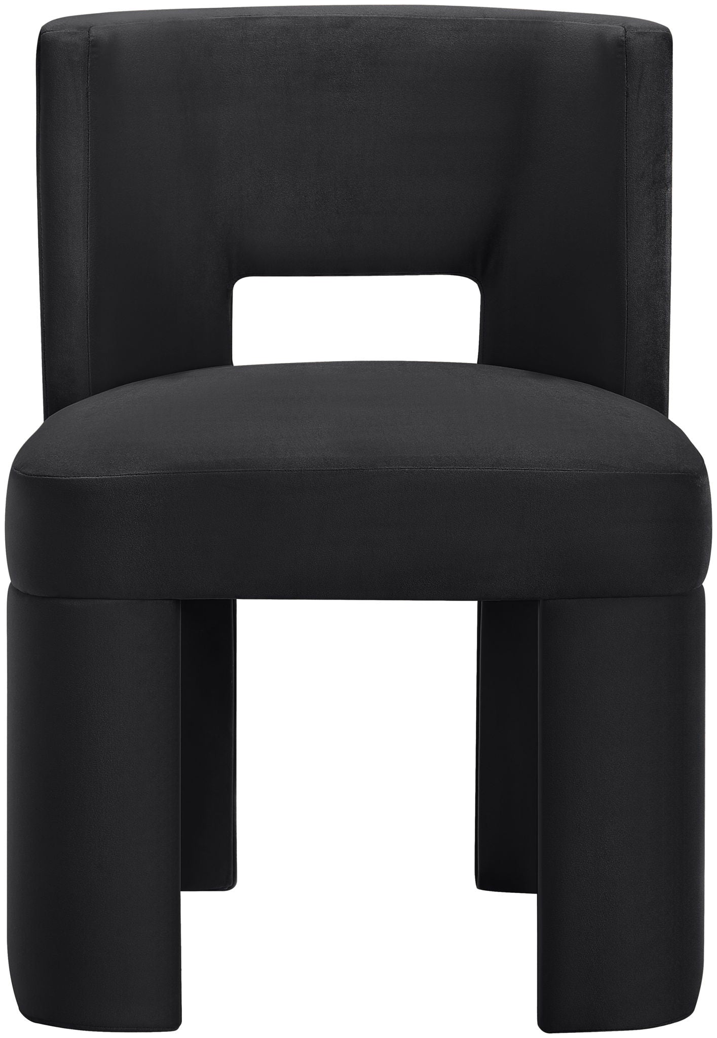 Zuno - Velvet Performance Fabric Upholstered Dining Chair (Set of 2)