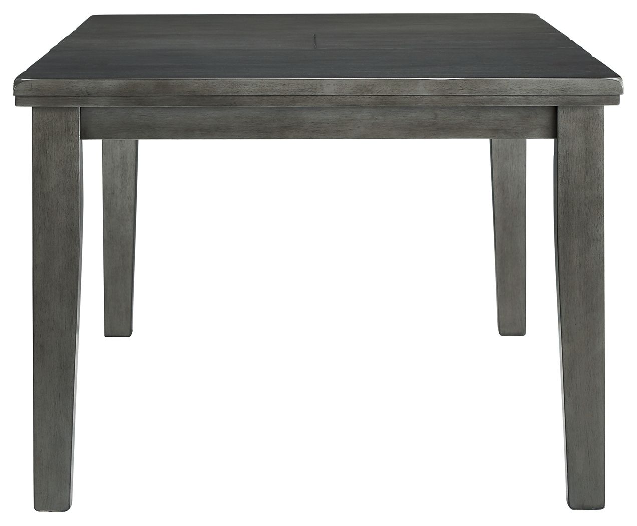 Hallanden - Gray - Rectangular Dining Room Butterfly Extension Table