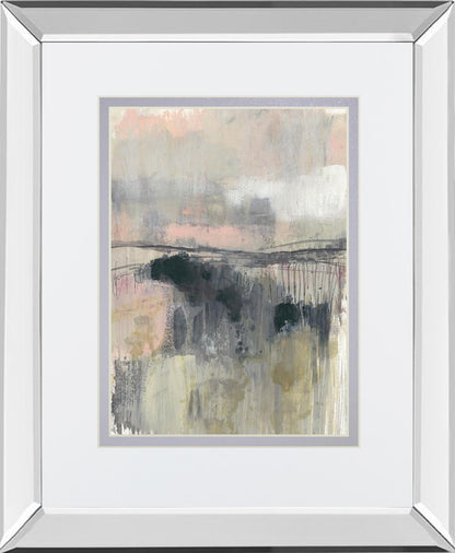 Blush Horizon II By Jennifer Goldberger - Gray
