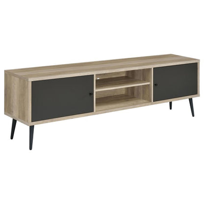 Allie - Mueble para TV - Pino antiguo y gris