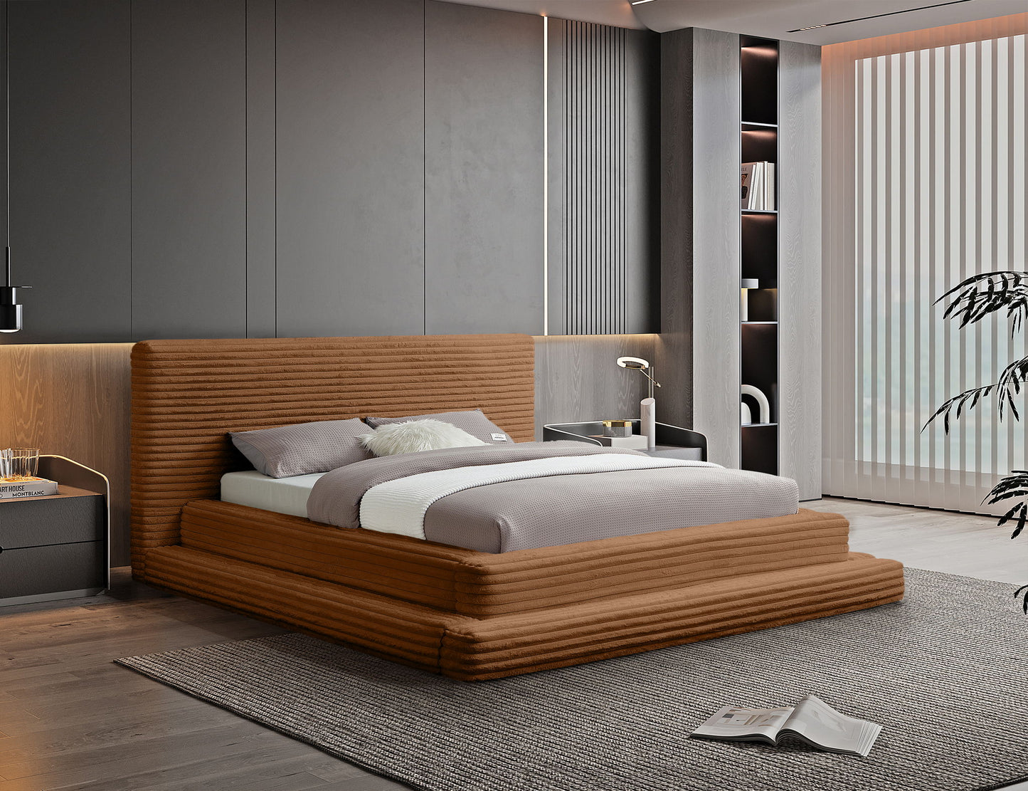 Drew - Fabric Upholstered Bed