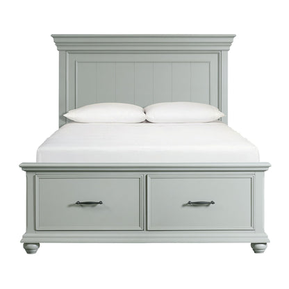 Slater - Cama con plataforma y almacenamiento