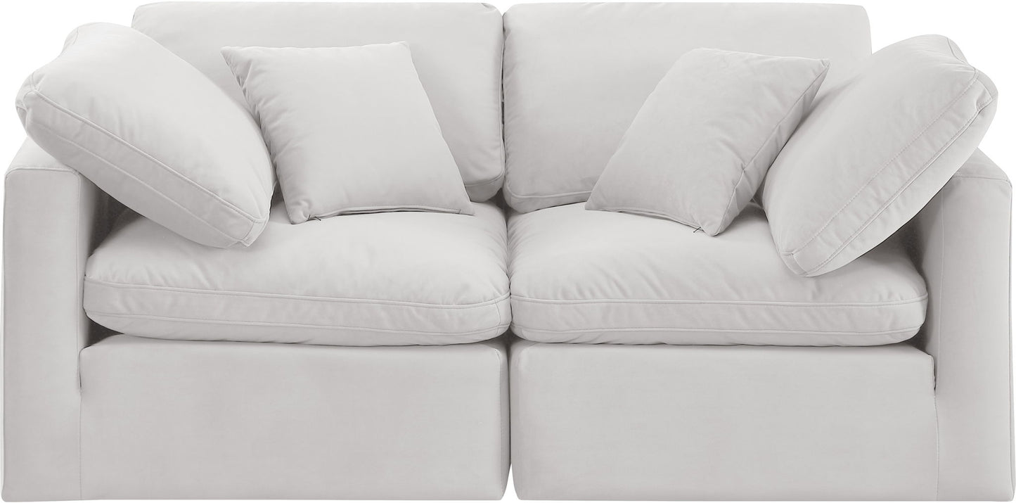Indulge - Velvet 2 Seat Modular Sofa