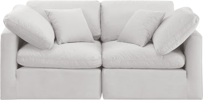 Indulge - Velvet 2 Seat Modular Sofa