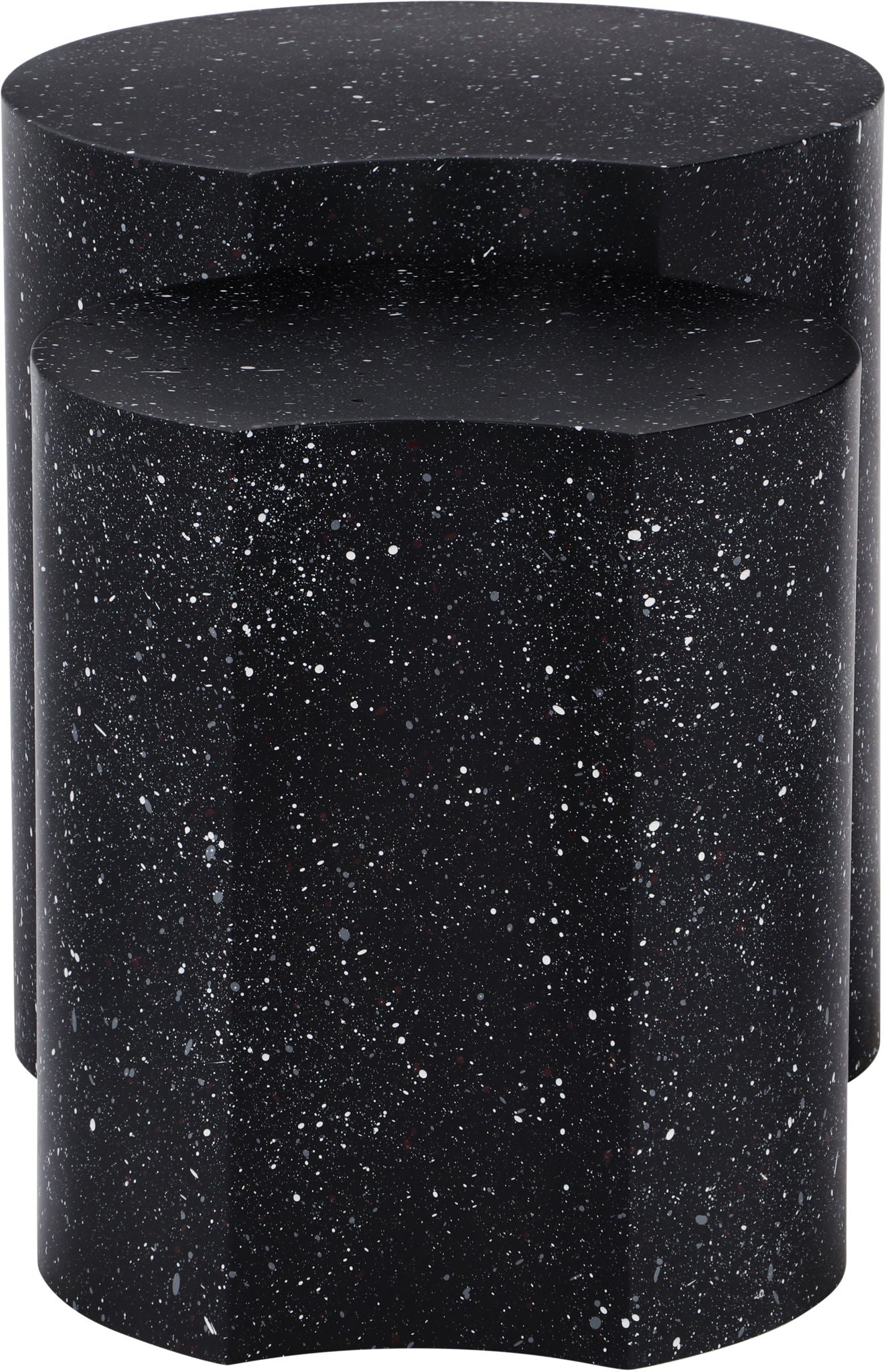 Dimple - Modular End Table - Terazzo Finish