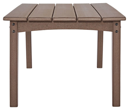 Emmeline - Brown - Rectangular Cocktail Table