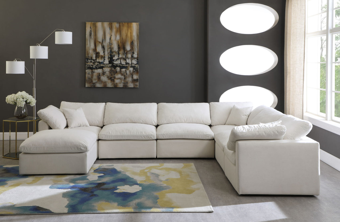 Plush - 7 Piece Modular Sectional