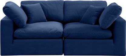 Comfy - Velvet Modular Sofa 2 Seats